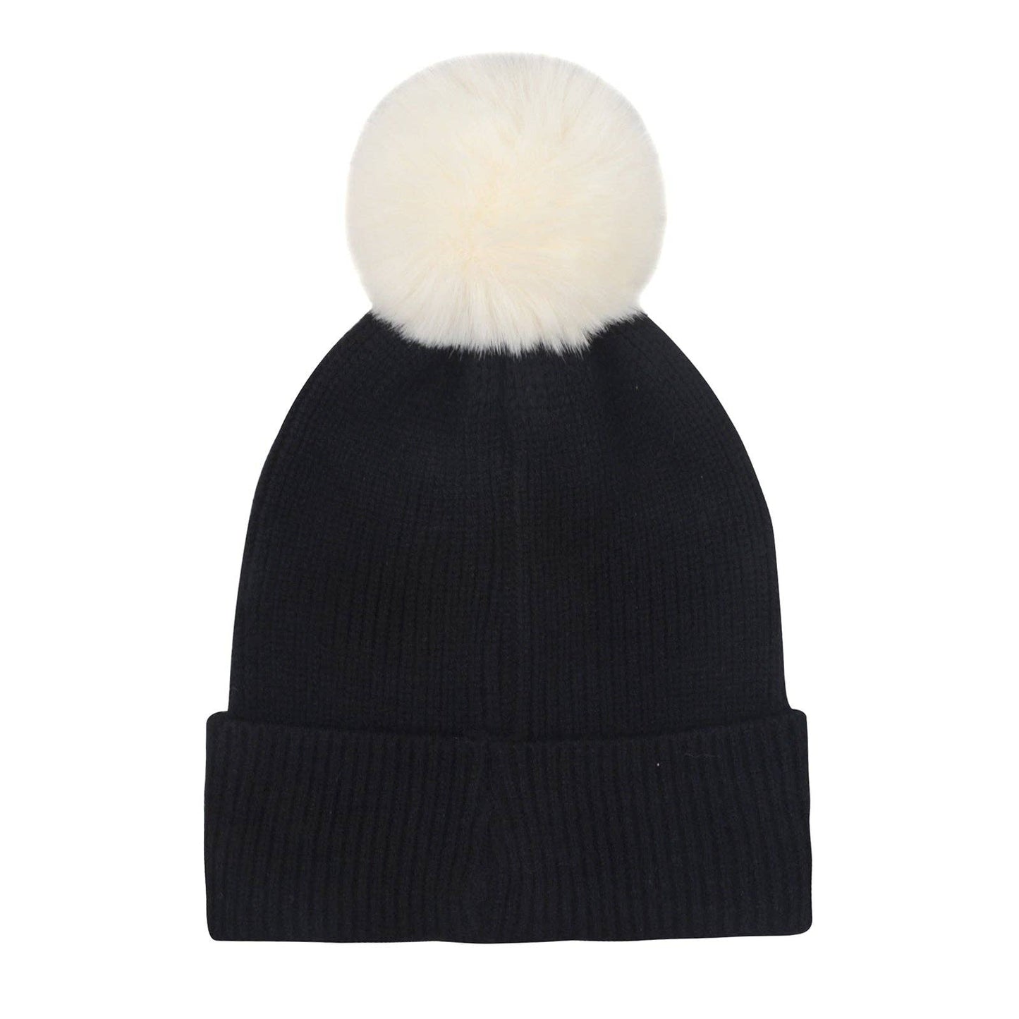 Hatphile Dog Mom Pompom Knit Beanie Toque