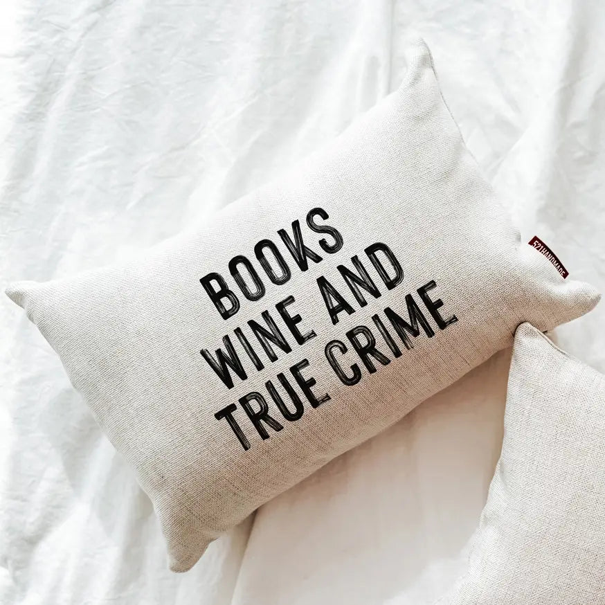 Books Wine and True Crime
