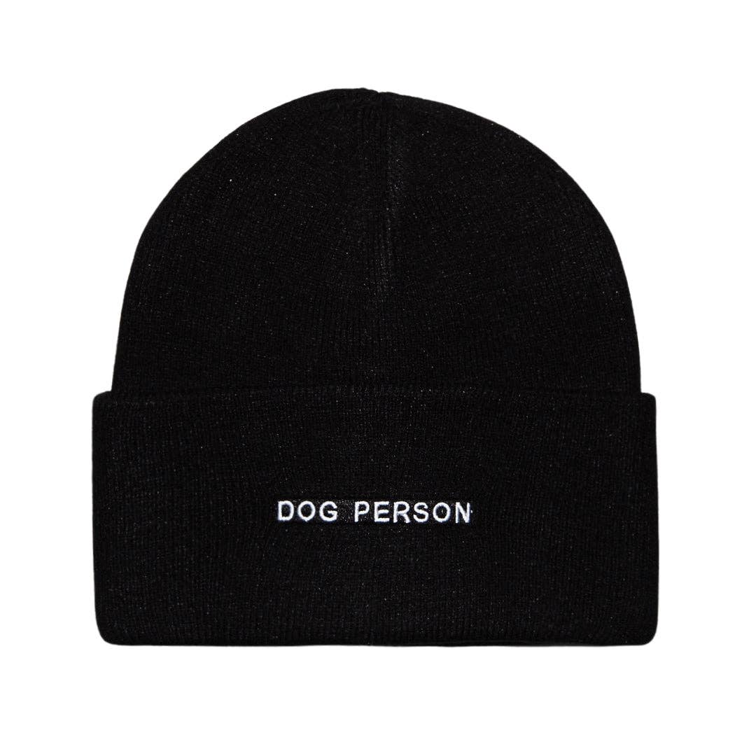 HatPhile Dog Person Embroidered Beanie – Show Your Love for Dogs in Style