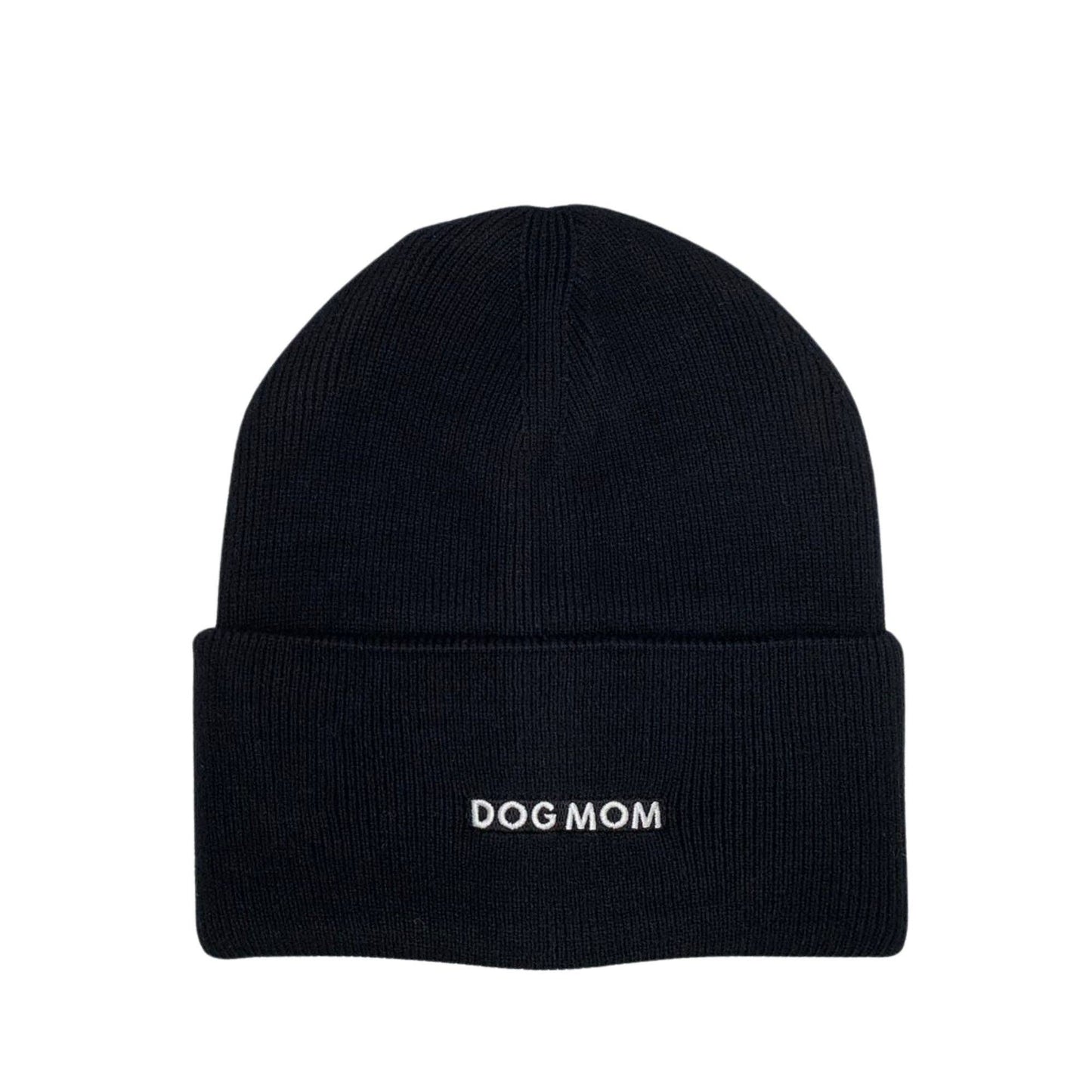 Hatphile Dog Mom Embroidery Beanie Toque